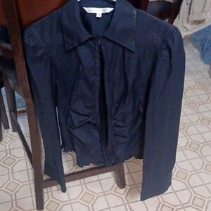 MEDIUM BLACK MAX STUDIO BLOUSE